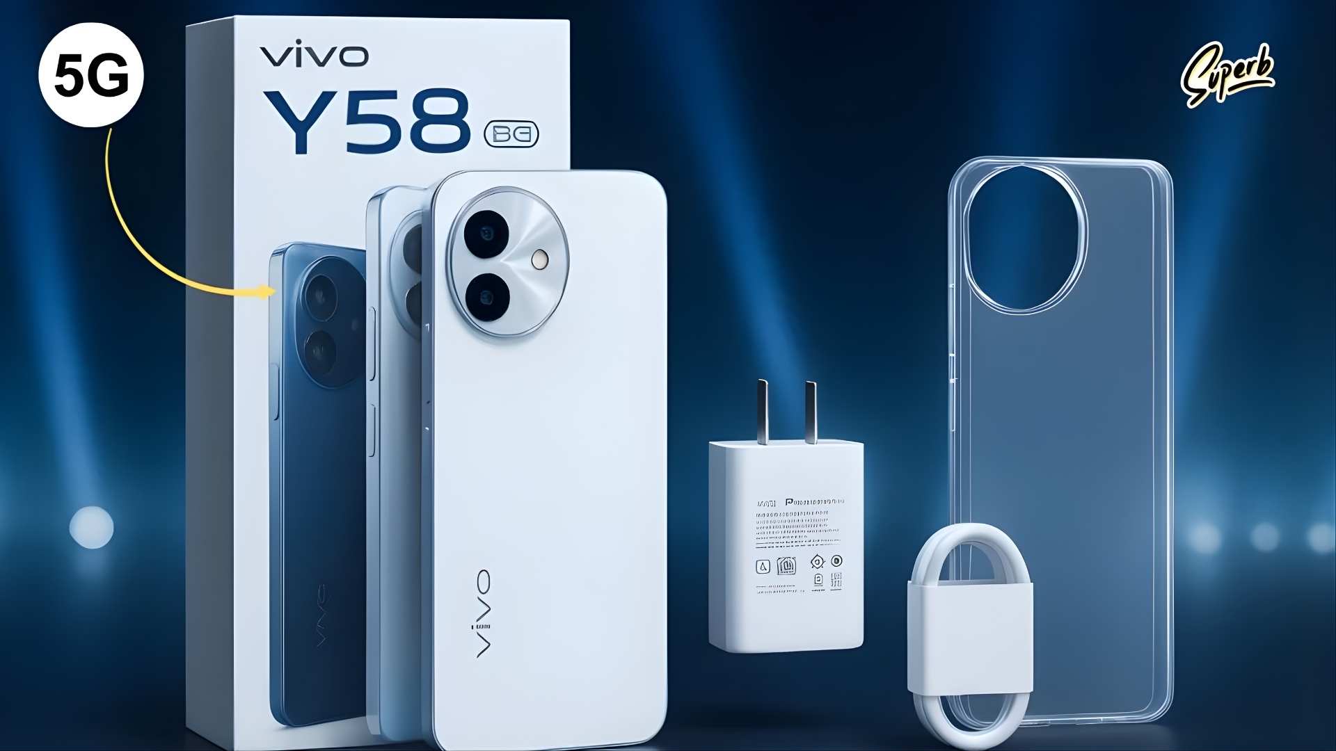 Vivo Y58 5G 2026: pantalla de 6,72 pulgadas, cámara de 50 MP y batería duradera a precio accesible