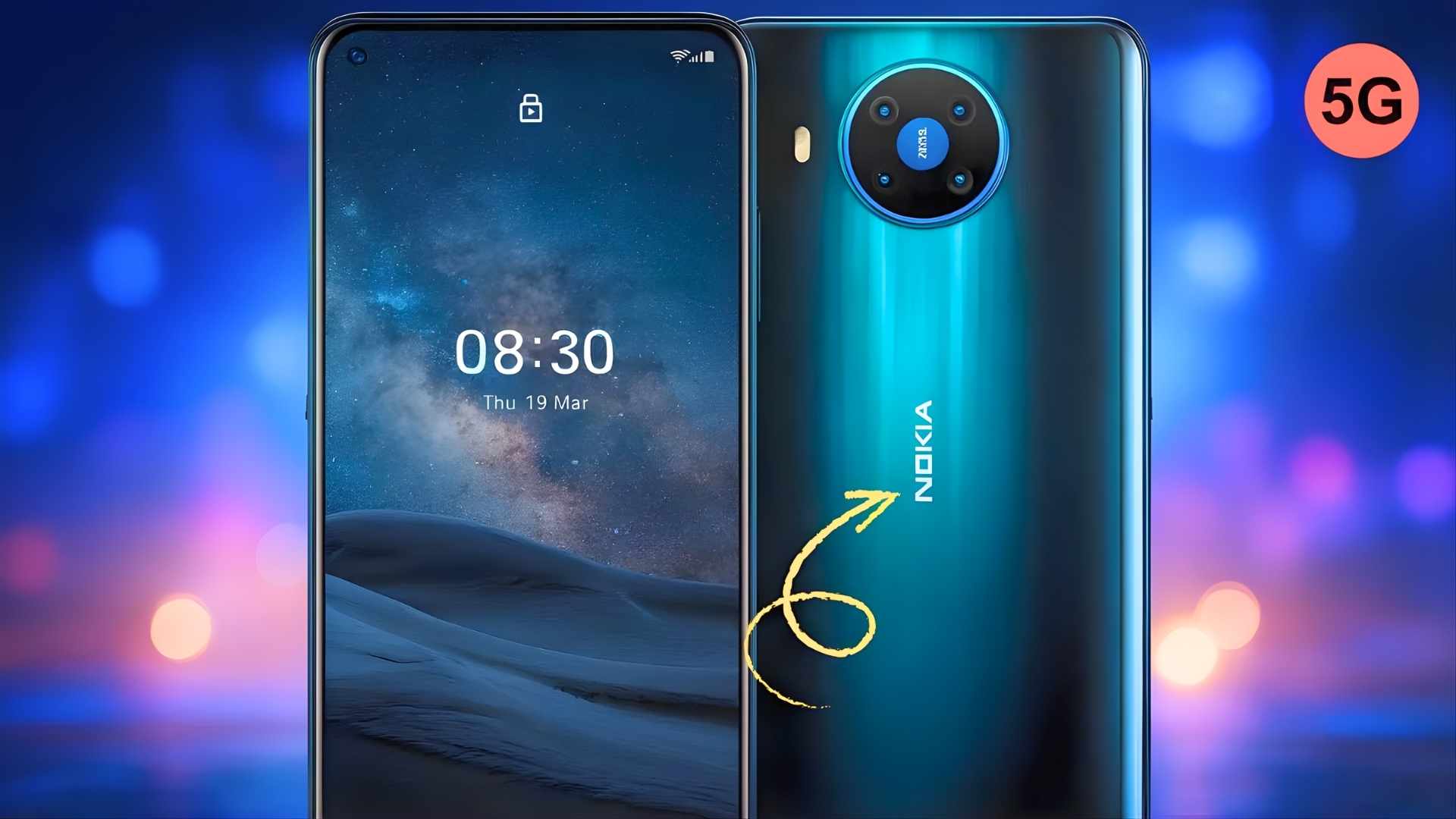 Nokia 8.3 5G: cámara cuádruple de 64 MP, batería de larga duración y pantalla de 6,81 pulgadas