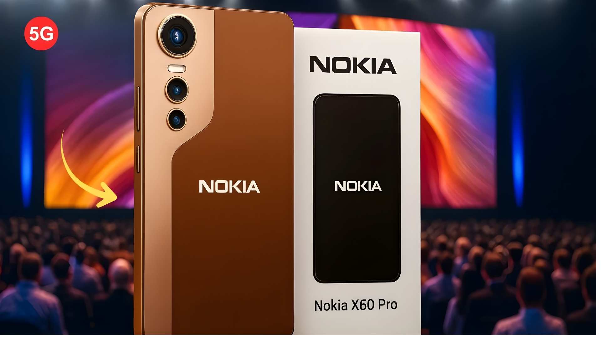 Nokia X60 Pro 2026: cámara de 200 MP, batería gigante de 7000 mAh y diseño curvo premium