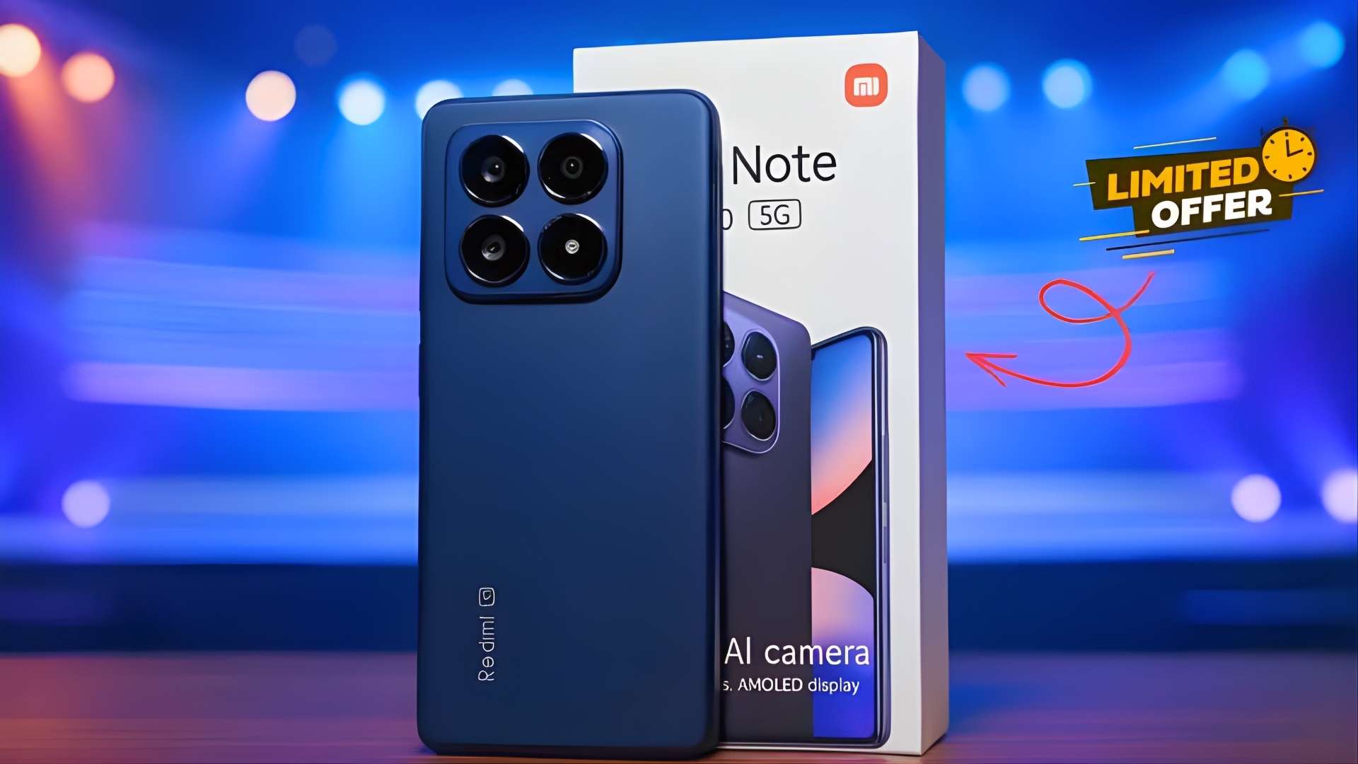 Redmi 15 5G: pantalla de 144Hz y gran batería a precio económico