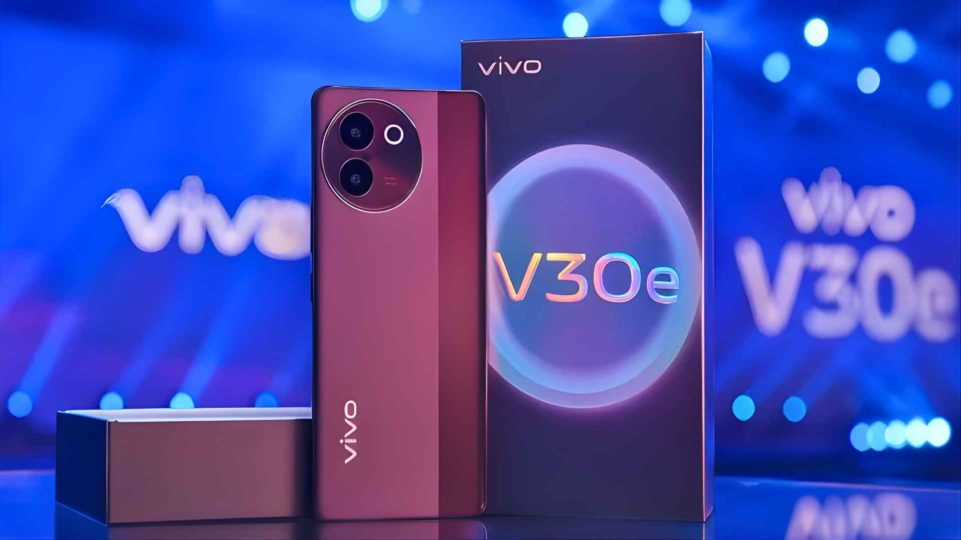 Vivo V30e 5G: pantalla AMOLED curva 3D y cámara Sony de 50 MP